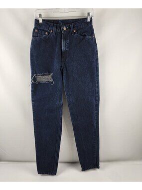 Levis Jeans Womens Medium Blue 512 Vintage Slim Fit Tapered 90's Denim USA